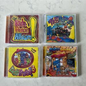 NWT Kids Praise Albums 4 Pack CDs.
